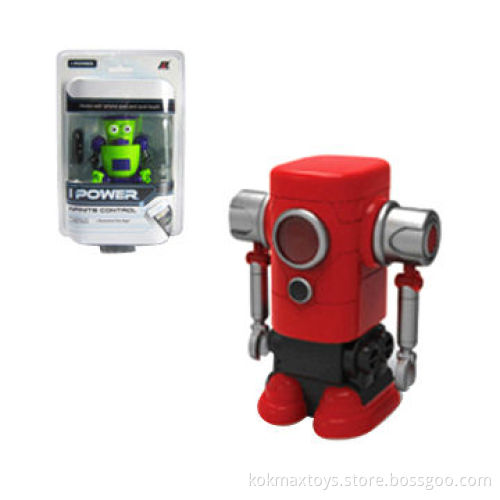 Smartphone control IR mini robot, measures 5.8 x 3.5 x 7.4cm